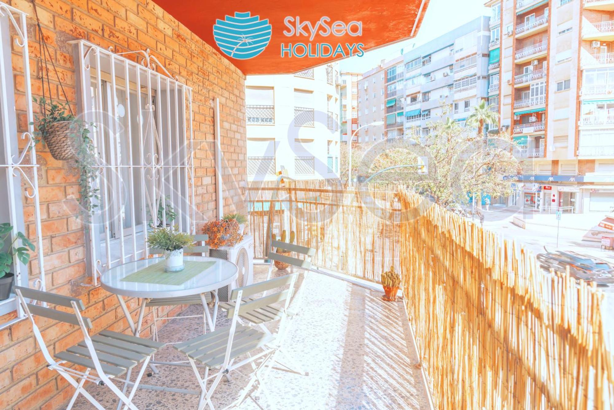 Skysea Holidays Malaga Bailen公寓 外观 照片